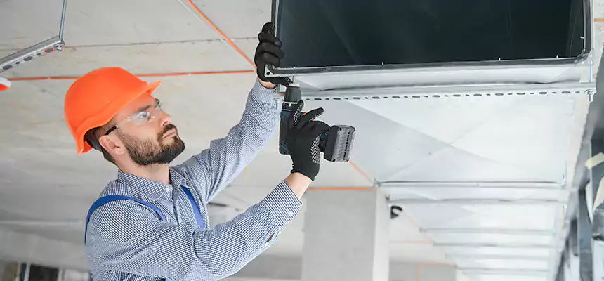 Roof Cap & Exterior Hood Lint Buildup Removal – Grove City